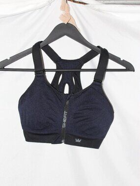 SHEFIT Heathered Indigo Low Impact Sports Bra